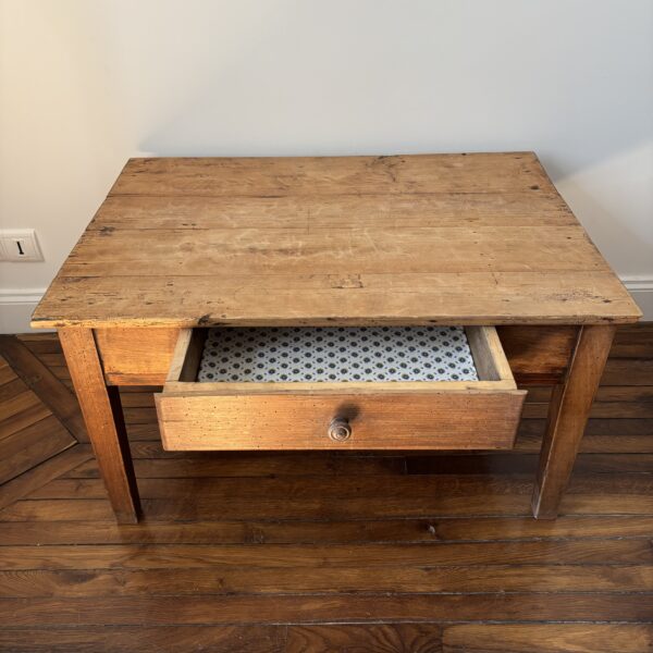 Table basse de ferme ancienne – Image 9