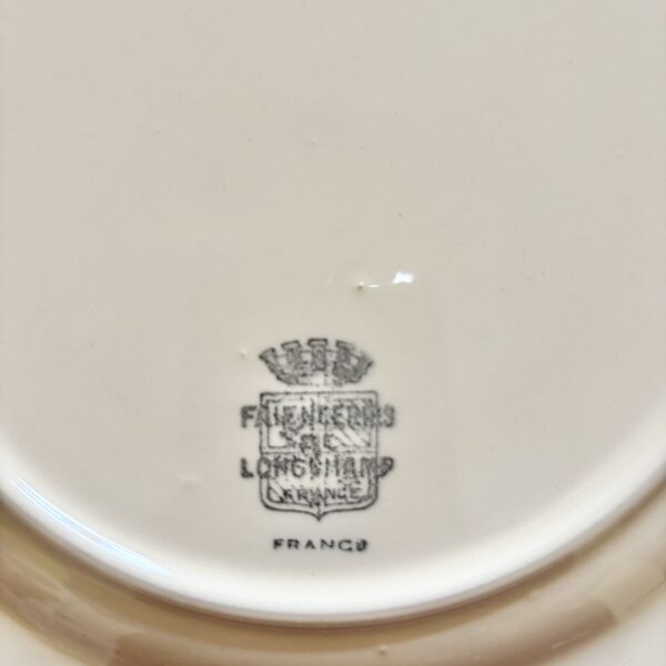 Lot d'assiettes plates Terre de Fer modèle Longchamp – Image 4