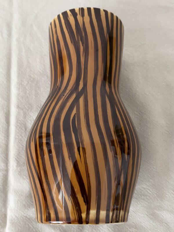 Vase à rayures vintage – Image 3
