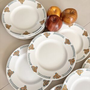 6 Assiettes plates Moulin des loups